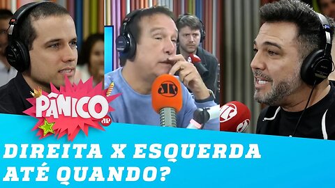 A briga entre direita e esquerda vai acabar? Feliciano e Felipe Moura Brasil respondem