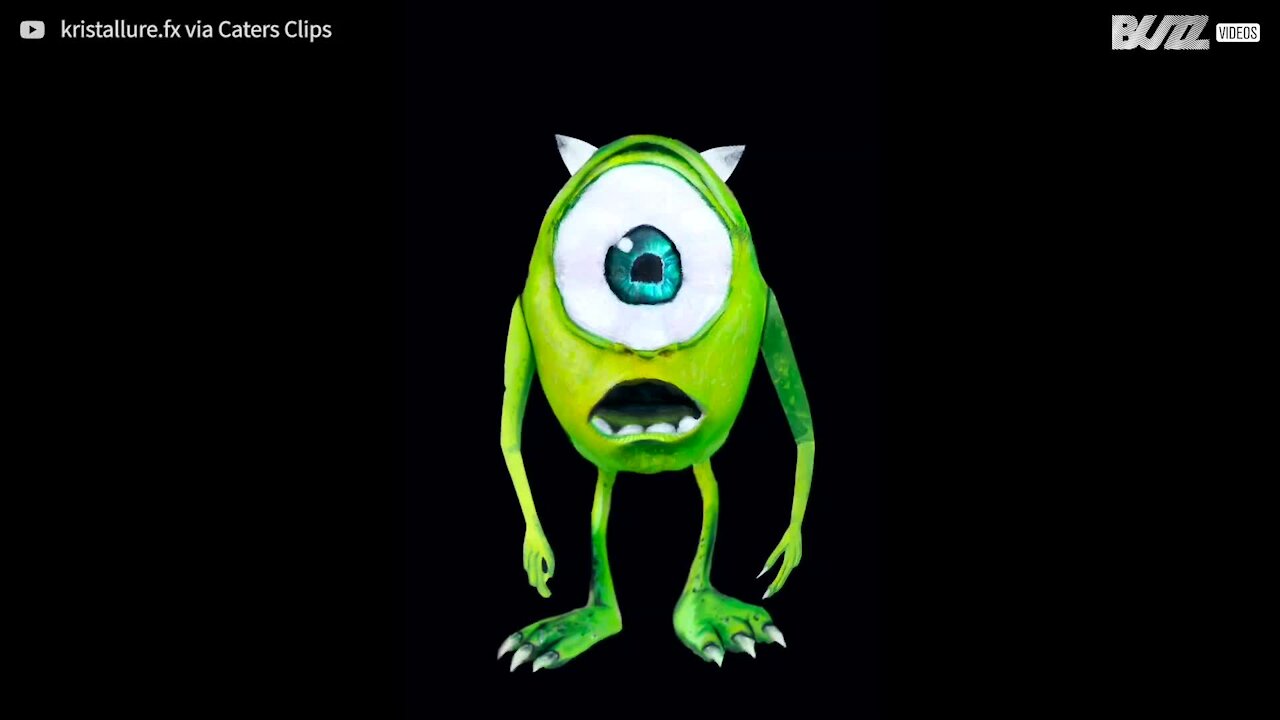 Cette artiste se transforme en personnages Pixar