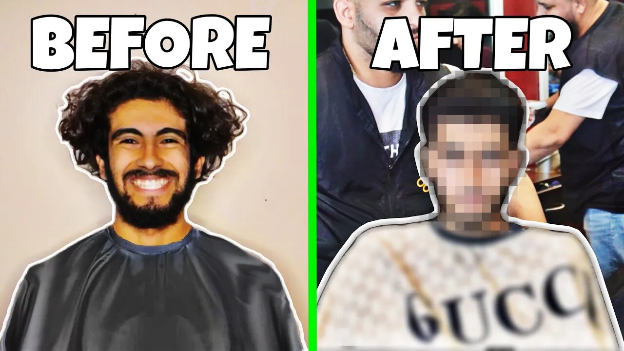 FULL TRANSFORMATION!!! | GETTING A HAIRCUT FOR THE FIRST TIME IN 6 MONTHS!