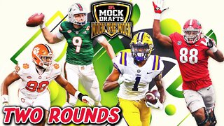 2-Round 2023 NFL Mock Draft | Mock The Mock