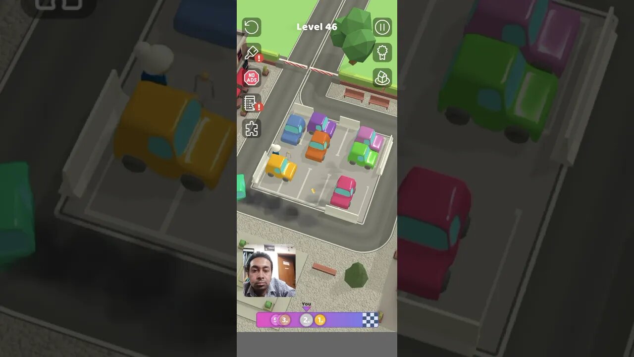 Parking Jam 3D Level 46 #shorts #gameday #gamers #parkingjam3d #game #gameplay