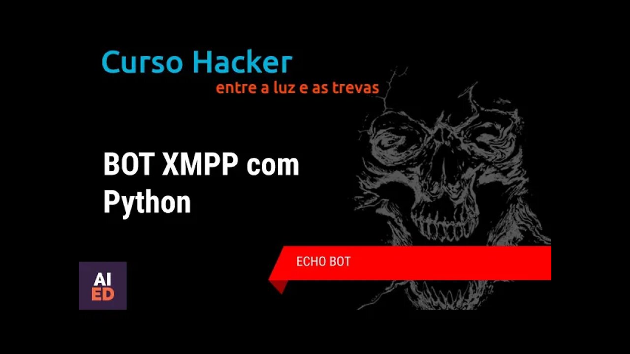 BOT XMPP para CHAT, exemplo ECHO BOT