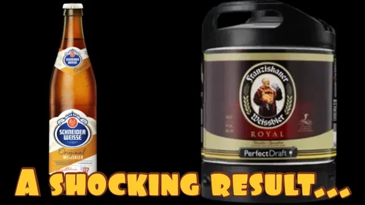 Schneider Weisse Tap 7 Original Hefe Beer 5.4% VS Perfectdraft Pro Franziskaner Royal 6.0% ABV