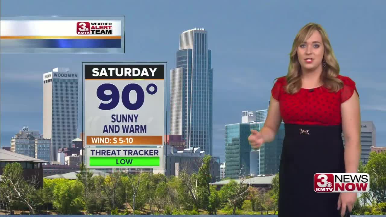 Audra's Saturday Forecast