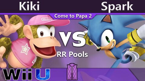 Kiki (Diddy Kong) vs. Instinct Spark (Sonic) - Wii U RR Pools - CTP2