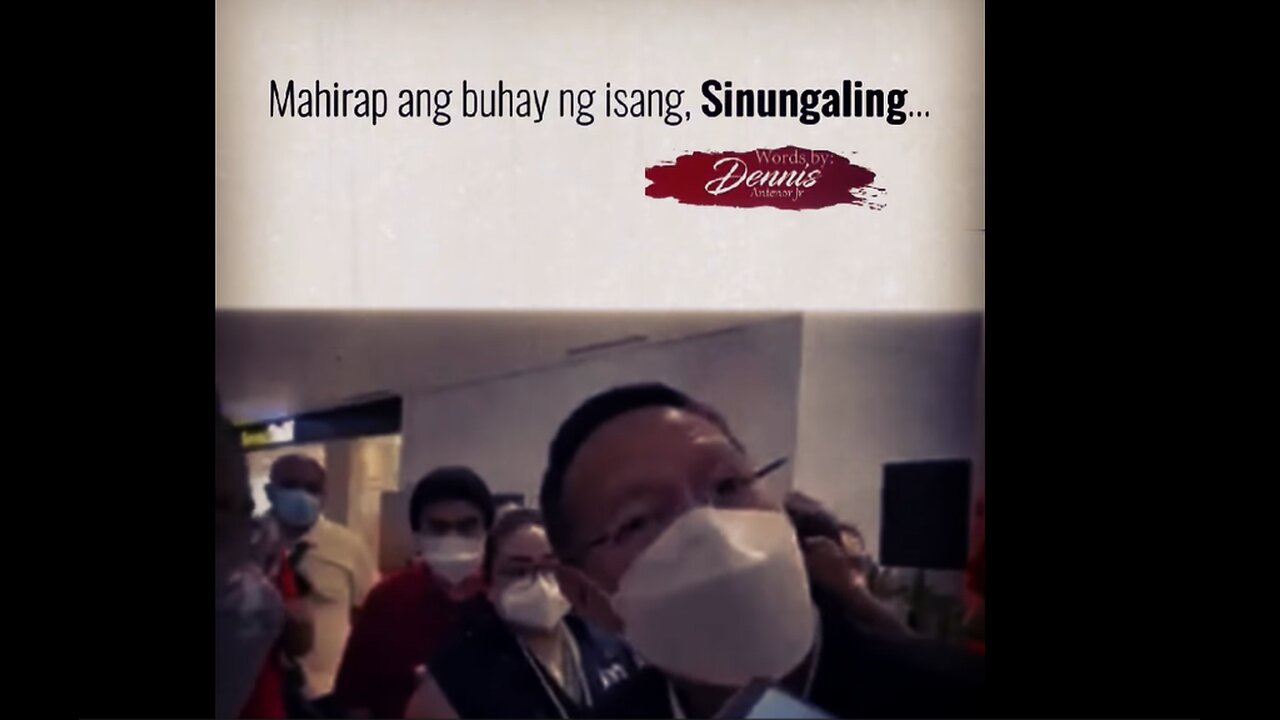 "MAHIRAP ANG BUHAY NG ISANG SINUNGALING (Life of a LIAR is hard)".