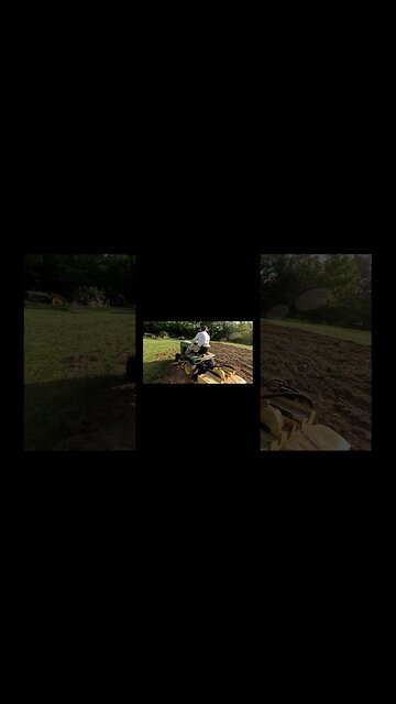 John Deere 316 Hydraulic Tilling with a Model 30 Tiller May 13, 2023