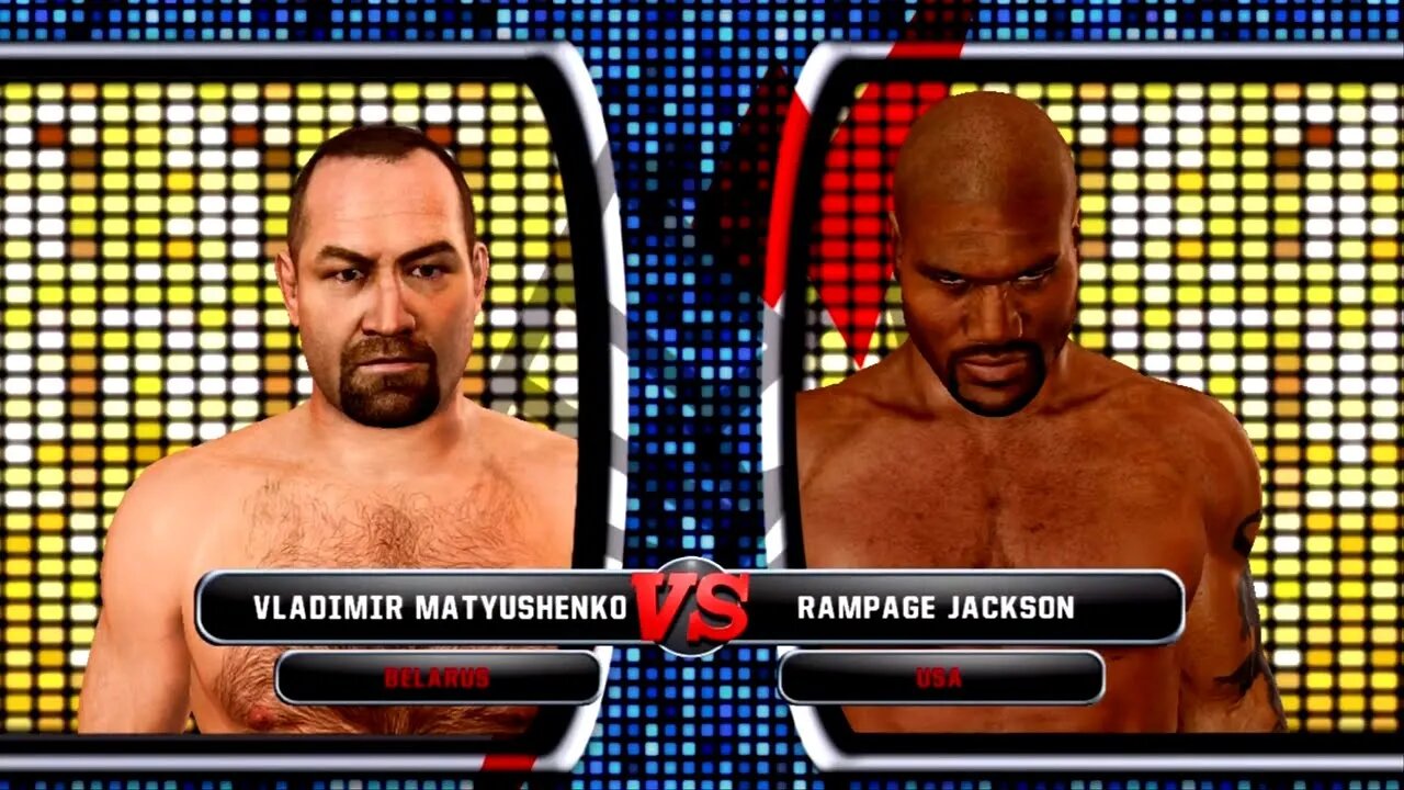 UFC Undisputed 3 Gameplay Rampage Jackson vs Vladimir Matyushenko (Pride)