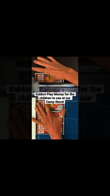 Preparing Sukkot Play Money