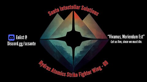Hydrus Atomics 69th Strike Fighter Wing of Sante Interstellar Solutions #starcitizen