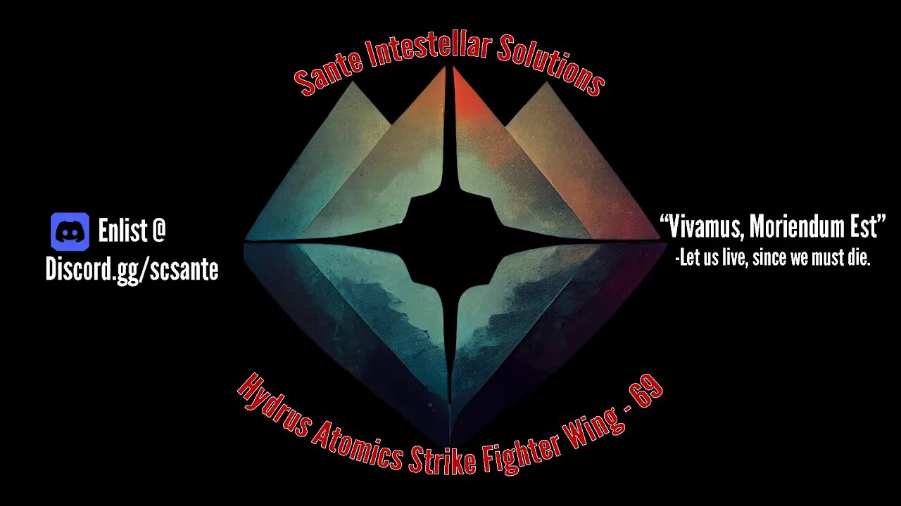 Hydrus Atomics 69th Strike Fighter Wing of Sante Interstellar Solutions #starcitizen