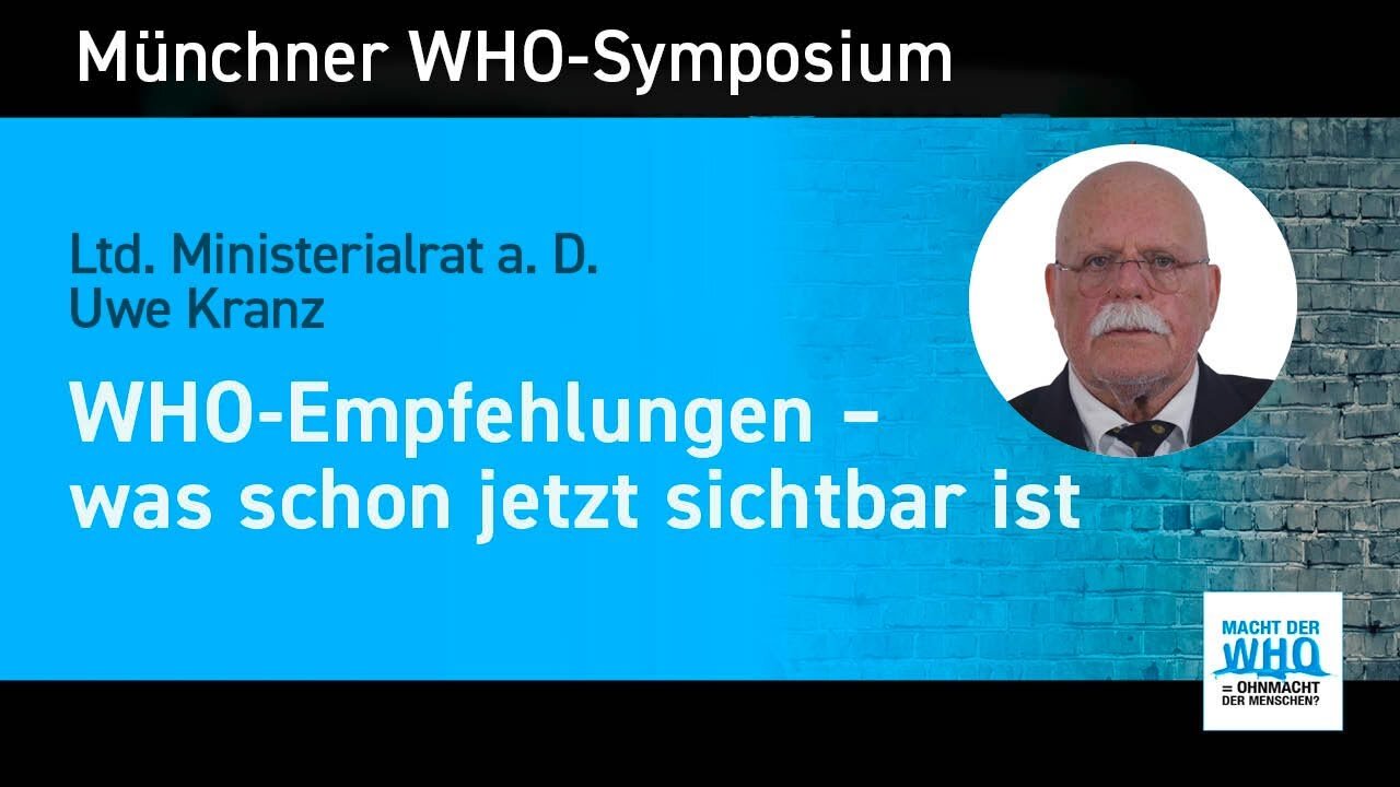 WHO-Empfehlungen.Mitgliedstaaten unterschreiben eine Unterwerfungserklärung(Uwe G Kranz)@MWGFD🙈