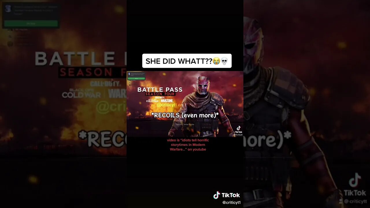 She Did WHAT tiktok criticyt1