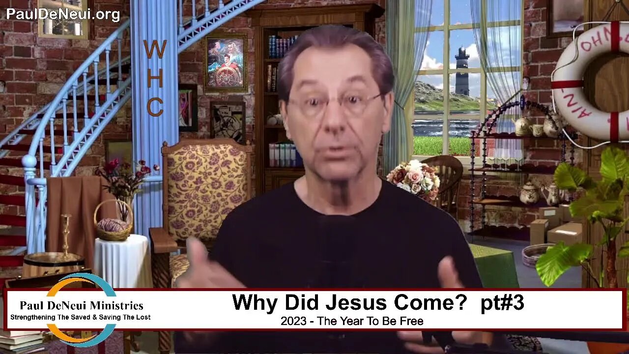 Why Did Jesus Come? pt#3 - 23.04.11 - with #pauldeneui