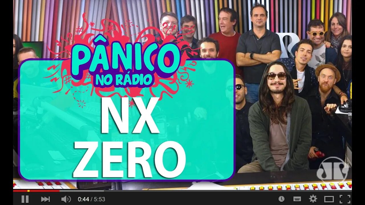 NX Zero - Pânico - 24/05/16