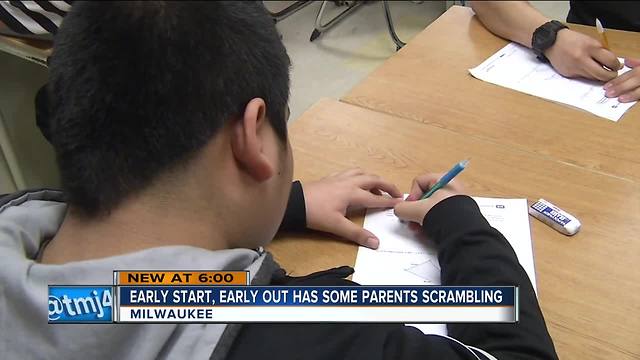 Early start means early out has some parents scrambling