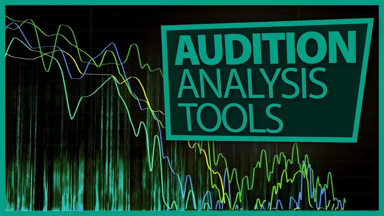 Adobe Audition Analysis Tools