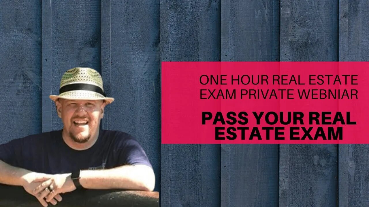 One hour private real estate webinar