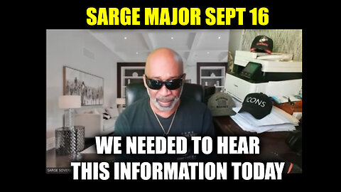 Sarge Major 9.16.2Q24 - What We Can Expect Next..