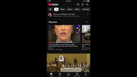 Youtube news topics 25/11/2024