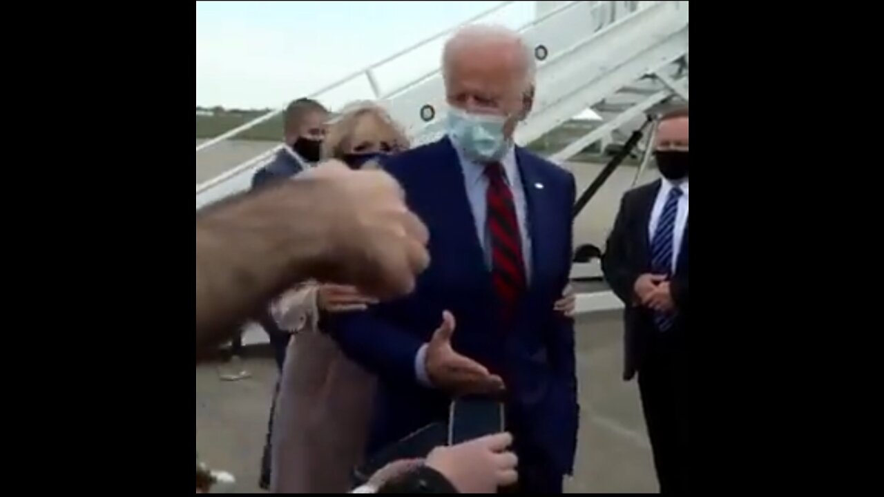 Jill Biden Pushes Joe To Stop Talking To The Press