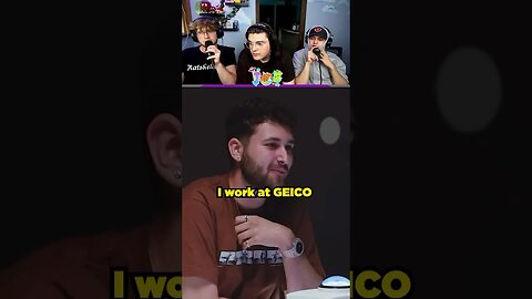 GEICO got him a gold grill #shorts #funny #reaction