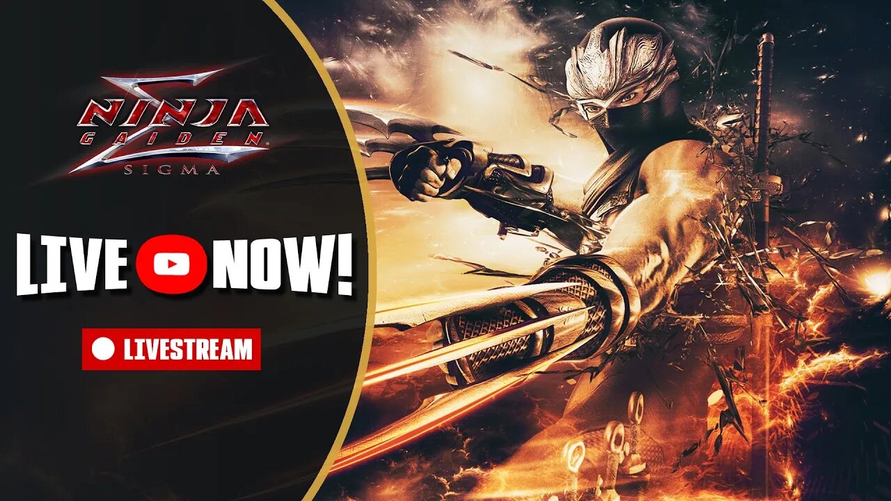 Ninja Gaiden Sigma Livestream - The Way of the Ninja - Day 1