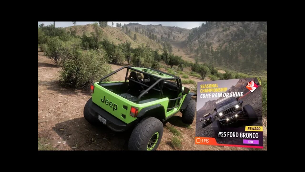 Jeep Trailcat Forza Horizon 5 Come Rain or Shine Championship