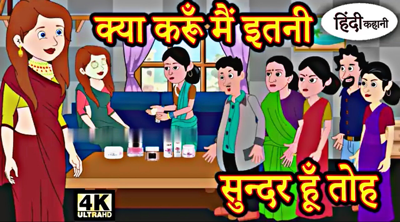 क्या करूं मैं इतनी सुंदर हूं-Kahani | Hindi Kahaniya |Bedtime Moral Stories| Funny story | new video