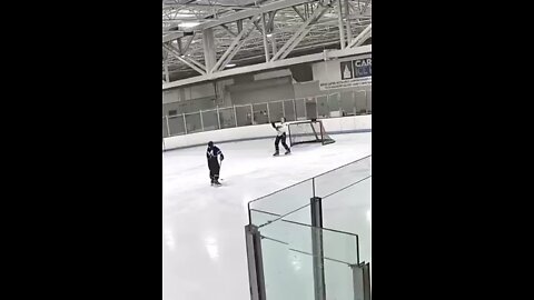 Puck to the FACE!