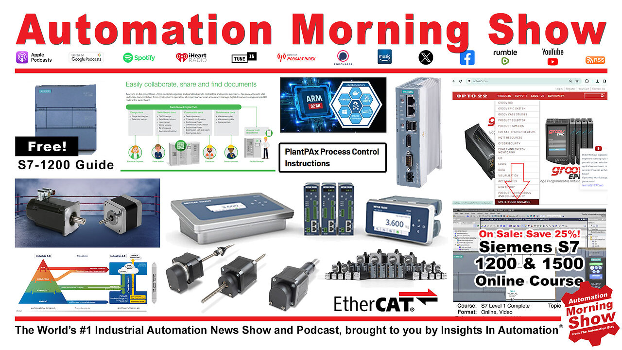 January 18 News about WWT, Siemens, Schneider, Rockwell, Opto22, Grace, Endress-Hauser, Aveva & more