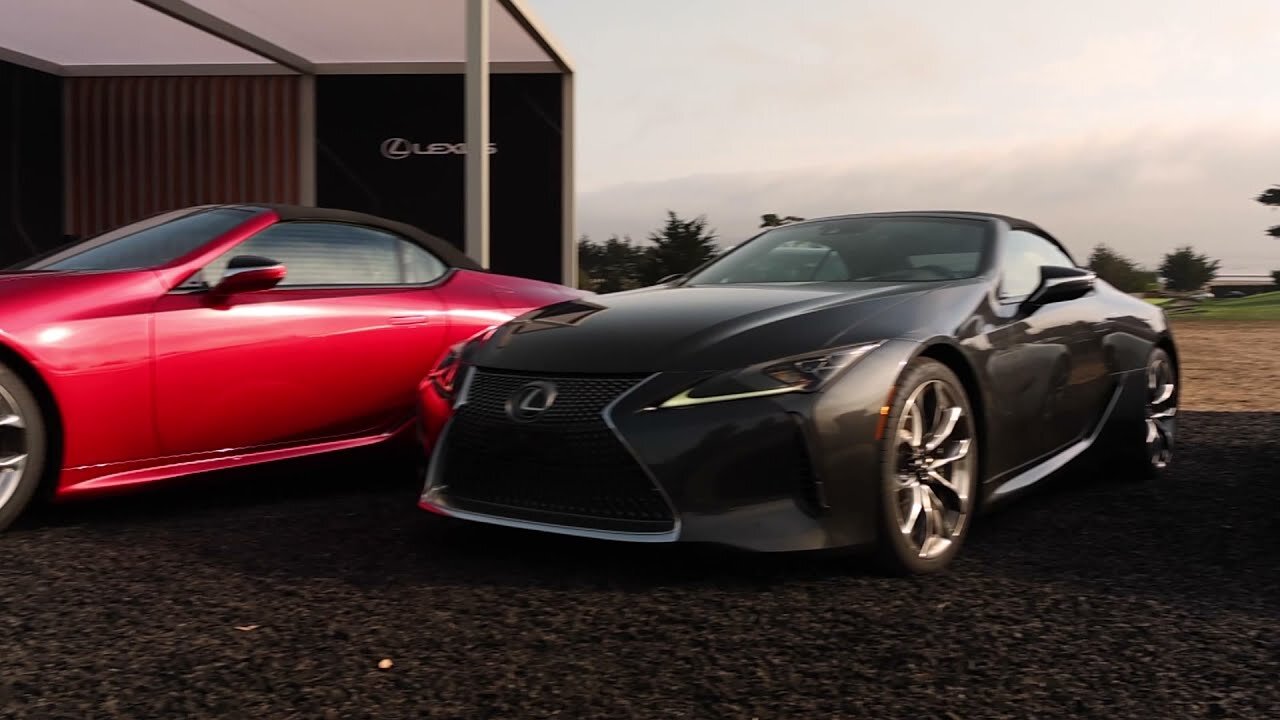 Virtual Tour: The 2021 LC 500 Convertible at Monterey Car Week | Lexus Lexus