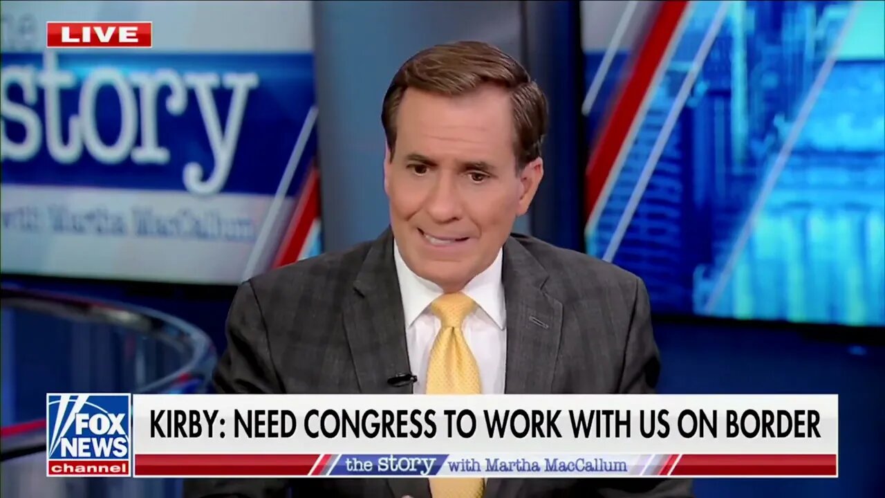 Top Biden Spokesman John Kirby Taken To Task Over Biden's Refusal To Speak About Illegal Immigration