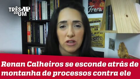 Bruna Torlay: Alagoas pode comentar sobre a dignidade de Renan Calheiros