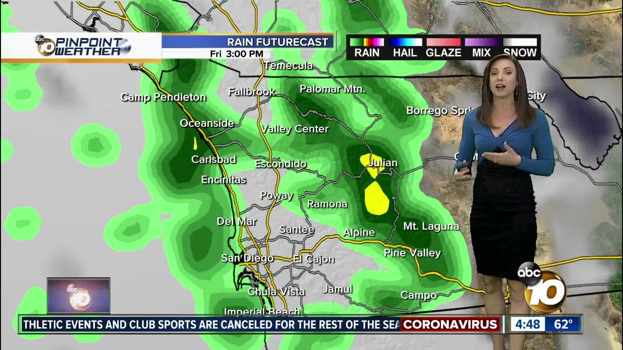 10News Pinpoint Weather with Meteorologist Megan Parry