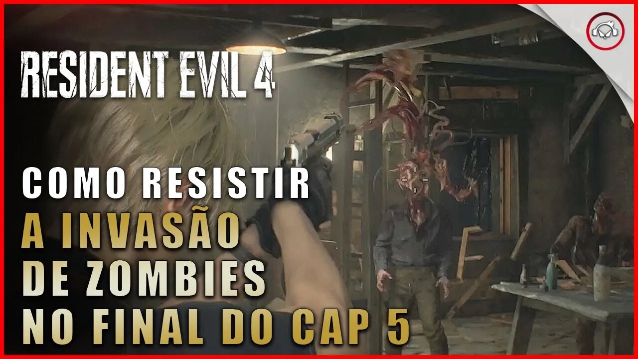 Resident Evil 4 Remake, Como resistir a invasão de zombies no Cap 5 | Super-Dica