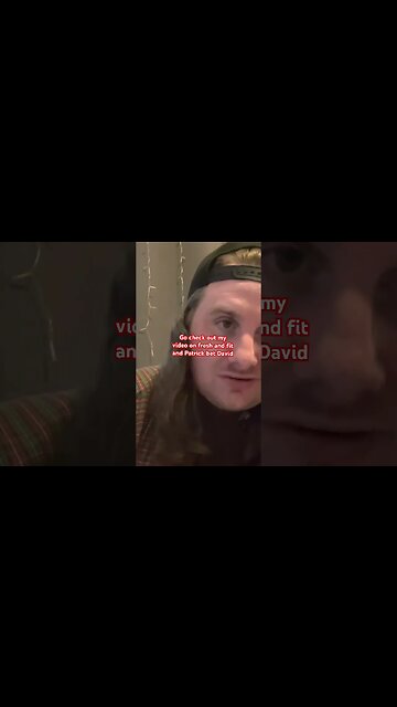 Go check out my video on fresh and fit and Patrick bet David #freshandfit #valuetainment #content
