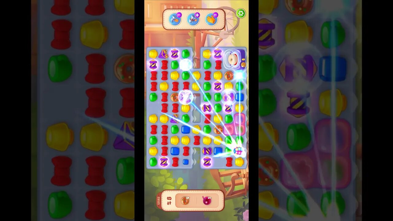 Shorts Playrix Homescapes Gameplay Walkthrough Level 12582-040