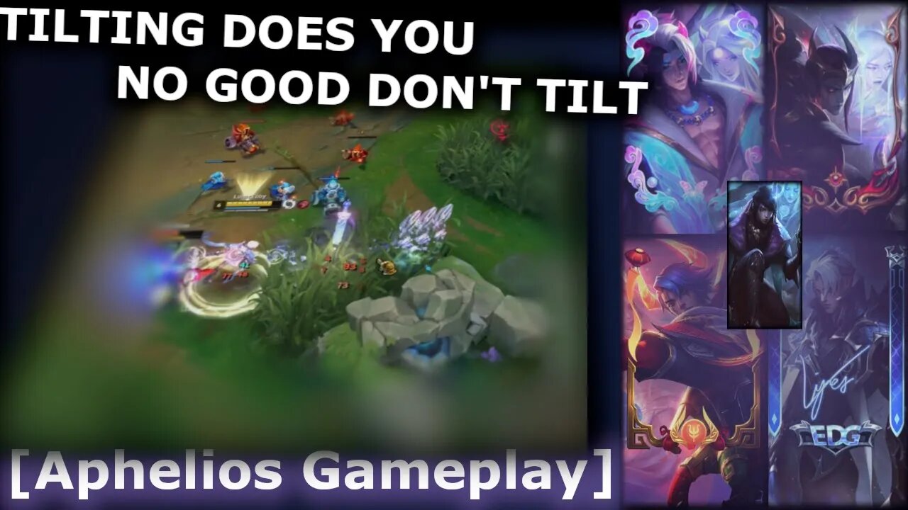 DON'T TILT JUST KEEP PLAYING [Aphelios Gameplay]