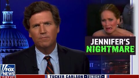 Tucker Carlson reacts to Jennifer Lawrence Having Nightmares About Him.