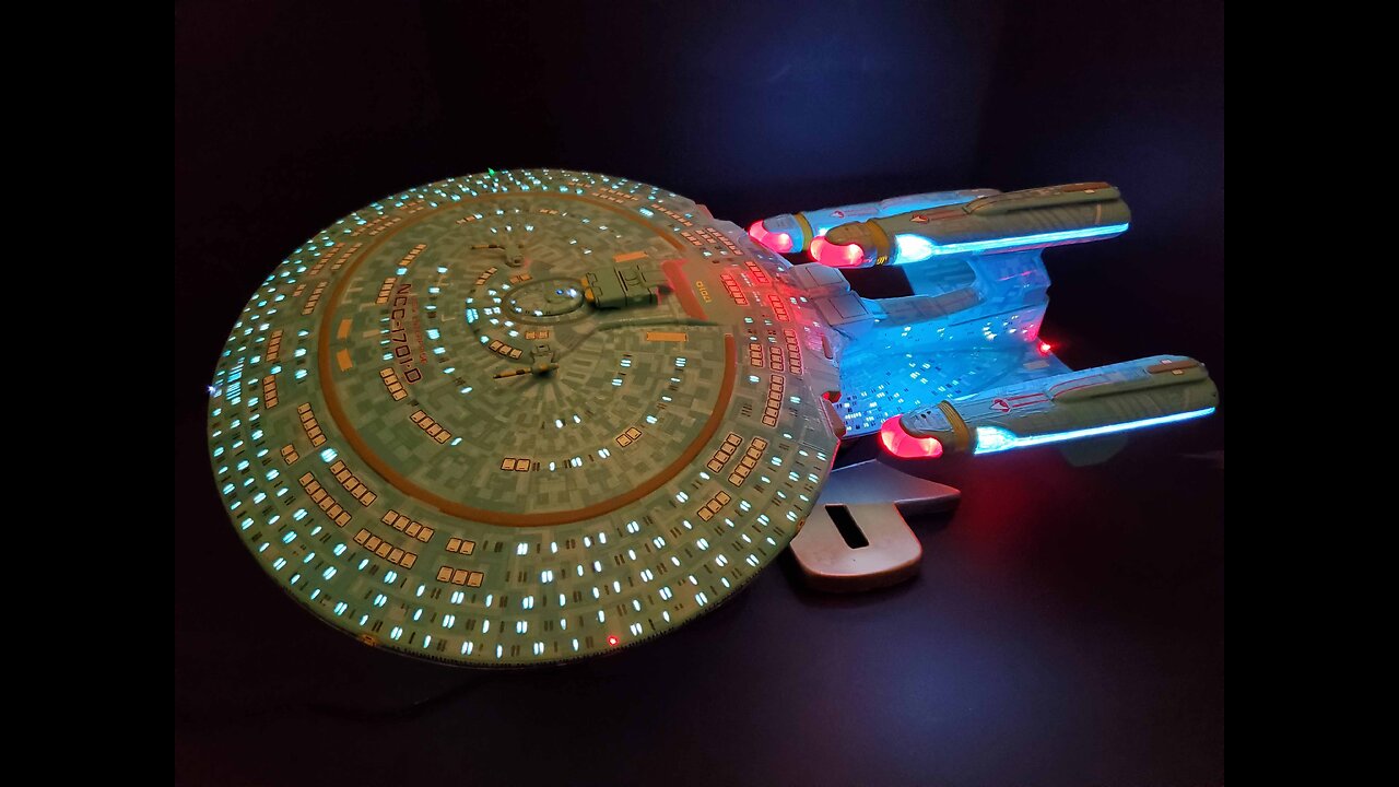 Relighting the Enterprise-D Refit (Part 3)