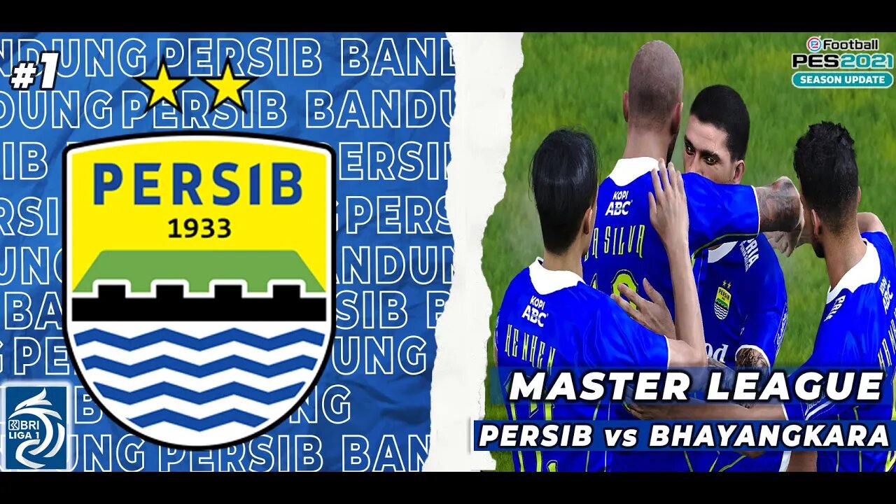 PES 2021 Master League | Persib Menang Tipis Di Laga Pembukaan BRI Liga 1 Indonesia