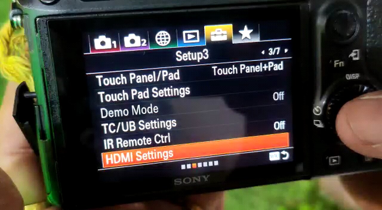 camera setting