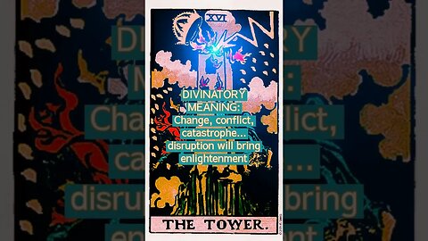 TAROT- THE TOWER ~ What is in the cards? #shorts #fridaynightfunkin #stpatricksday