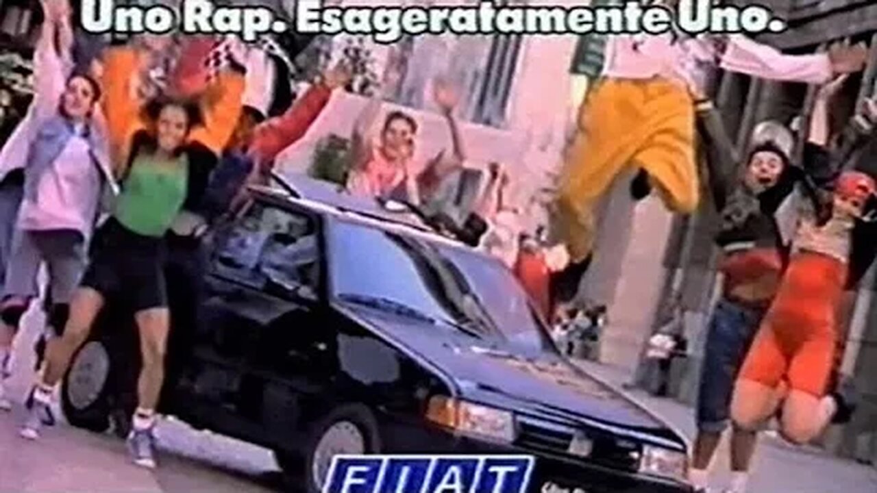 Spot - FIAT UNO RAP - 1991 (HD)