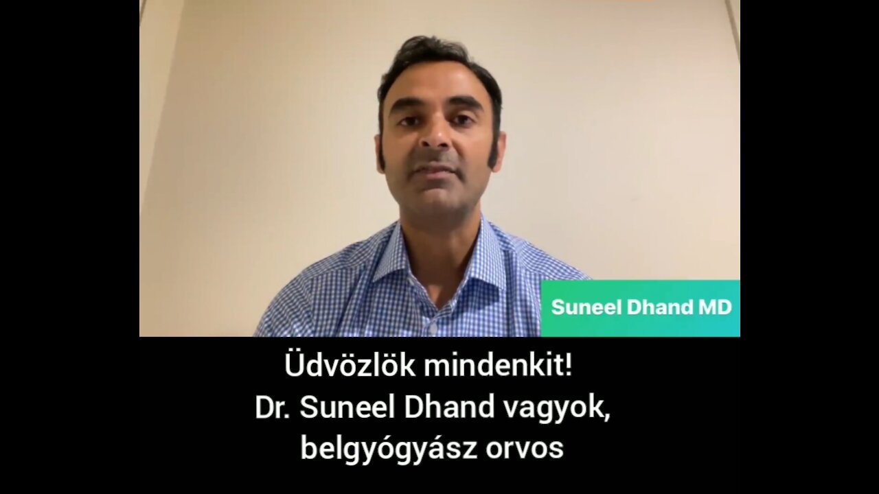 Albert Bourla nyilatkozatáról beszél Dr. Suneel Dhand 2021.november 19.