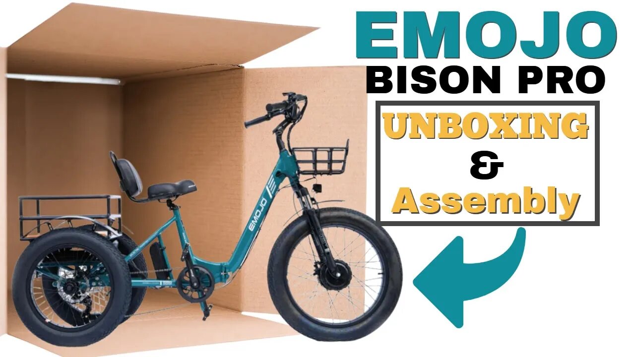 eTrike Unboxing and Assembly // EMOJO Bison Pro