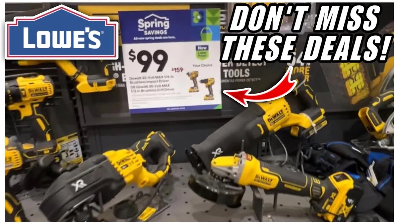 LOWE’S DEALS You Don’t Want To Miss!