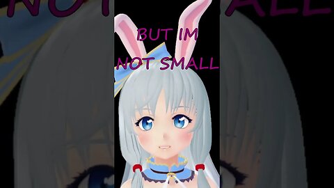 IM NOT SMALL 🧐 #shorts #vtuber #envtuber #vtubermemes #vtuberuprising #envtubermemes #bunnyvtuber