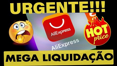 🚨 URGENTE 😱 MEGA SALDÃO IMPERDÍVEL NO ALIEXPRESS 👉 MUITOS CUPONS E ATÉ 80% DE DESCONTO 🚨